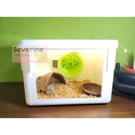 JUAL box es krim modif akrilik kandang hamster Led terrarium hamster