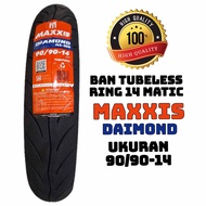 BAN MAXXIS 90/90 14 DIAMOND ban tubless ban motor. metic vario beat.