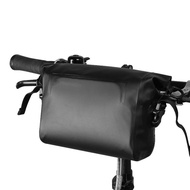 ROSWHEEL Waterproof Bicycle Handlebar Bag / 3L Cycling Bike Front Basket PVC Bags / Cycle Pannier Po