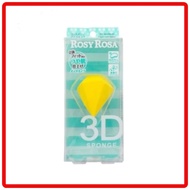 Rosy Rosa 3D sponge Diamond Shape