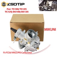 Zsdtrp Moto carburador สำหรับ Suzuki ts125 ts125n tc125 ts100