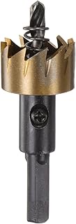 HARFINGTON Hole Saw 23mm (59/64") M35 HSS (High Speed Steel) Titanium Coated Drill Bit Cutter Opener