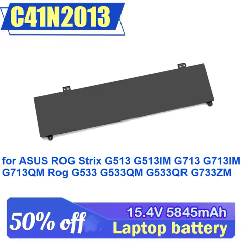 15.4V 5845mAh C41N2013 C41N2013-1 Laptop Battery for ASUS ROG Strix G513 G513IM G713 G713IM G713QM R