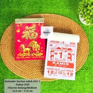 Tear-off daily calendar medium size PNC 2 years 2026 12.6 cm x 17.8 cm tear-off daily date