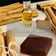 Ceylon Cinnamon Soap 50g / Sabun Kayu Manis Ceylon Tulen Organik 50g