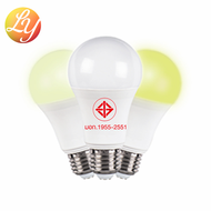 หลอดไฟ LED แสงไฟสีขาว ทรงกลมขั้ว E27 AC  24W 18W 15W 12W 9W 7W 5W 3W สำหรับโคมไฟภายในบ้าน หลอดปิงปอง