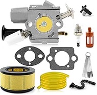 Carburetor Air Filter Fuel Filter For Stihl Chainsaw MS271 MS291 MS271C MS291C Chainsaw For Zama C1Q