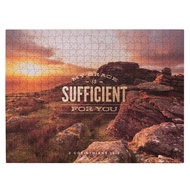 My Grace is Sufficient Sunset 500-piece Jigsaw Puzzle - 2 Corinthians 12:9