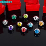 MIQUEL Anime Ring Zhu-Rings Akatsuki Fashion Japan Akatsuki Itachi Pain Orojimaru DIY Jewelry