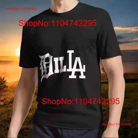 New item J Dilla T ShirtJ Active Logo Shirt Funny American Size S to 5XL vintage Washed designer clo