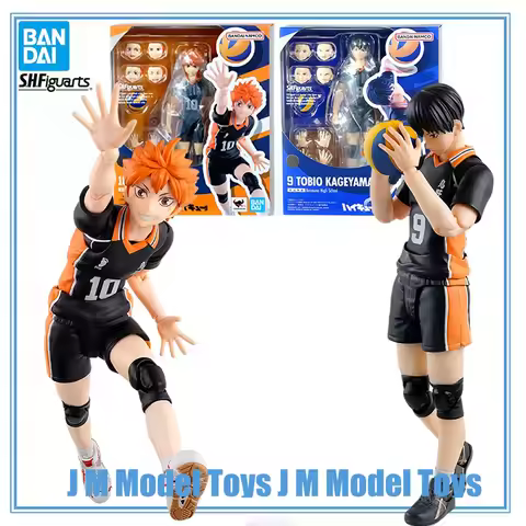 【JM】100% Original in Stock Bandai Spirits S.H.Figuarts Haikyuu!! Hinata Shouyou Kageyama Tobio Colle