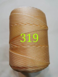 Rope Yarn PP 2. 5mm Nylon Kait Beg Nylon Thread Crochet Yarn Benang kasar (2.5mm 230m)(Benang Thaila