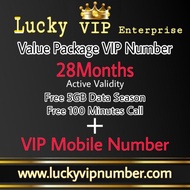 New package for VIP Mobile Number, Special Number Randomly Give or Self Select. From Rm99 only
