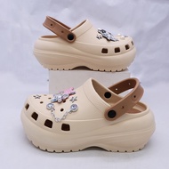 SIMWOOD Sandal Kodok Wantia Dewasa Sandal Baim EVA Wanita Sandal Fuji Korea Sepatu Jelly Wanita