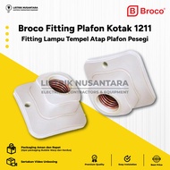 Quality E27 Broco New 1211 Rectangular Ceiling Roof Lamp Fittings