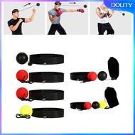 [dolity] Boxing Ball Headband Adjustable Headband Reaction Balls Punch Speed Boxing Ball for Home Gym Fitness