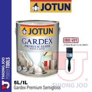 JOTUN 0001 ~ 2999 GARDEX PREMIUM SEMIGLOSS 1L WOOD & METAL