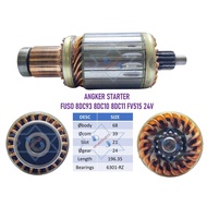 STARTER ARMATURE FUSO 8DC93 8DC10 8DC11 FV515 24V