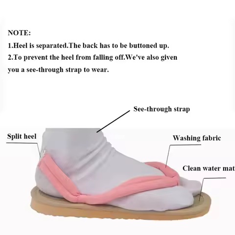 Hot Anime Demon Slayer Kimetsu No Yaiba Cosplay Accessories Kamado Nezuko Cosplay Clogs Kimono Flip-
