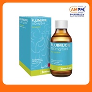 【COD】 FLUIMUCIL 100mg/5ml Raspberry 100ml