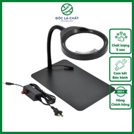 Kính lúp có đèn để bàn thêm giá đỡ MG-H36