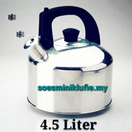Zirafah 4.5 L stainless steel / whistling kettle / water boiler /multi functional