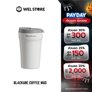 New Product! WELSTORE BLACKUBE COFFEE MUG 380ML/12OZ Glass Heat-Cold Storage Easy To Carry