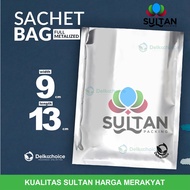 PLASTIC PACKAGING SACHET BAG 9x13cm ALUMINUM FOIL SACHET DELKOCHOICE