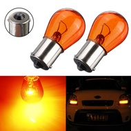 10pcs/Set 1156 BAU15S PY21W Car Indicator Light Brake Reverse Lamp Parking Light Amber Yellow Haloge