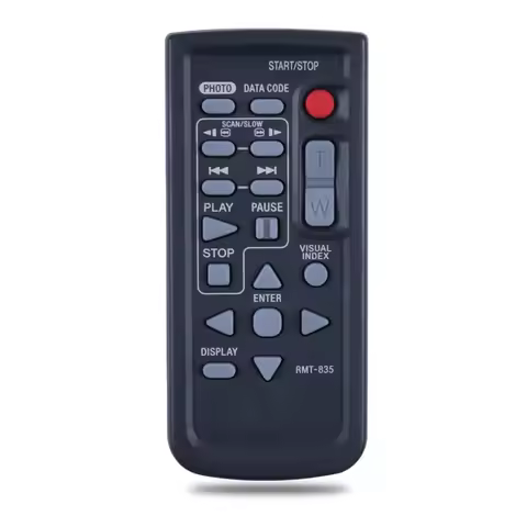New Remote Control RMT-835 For Sony Camera Recorder DR-PJ580E PJ790E PJ820E TD30E CX900E XR350 CX370