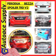 PERODUA BEZZA 2020/2021  SPOILER WITH PAINT OEM Emblem Logo Trd Bezza