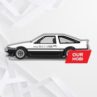 Toyota AE86 Takumi Tofu Shop Tune Drift Sticker