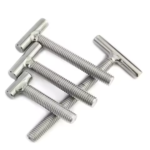 M4 M5 M6 M8 M10 M12 T-welding Screws T-shaped Screw 304 A2 Stainless Steel Cylindrical Welding Bolt