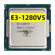 ใช้ Xeon E3-1280V 5 CPU 3.70GHz 8M 80W LGA1151 E3-1280 V5 Quad-Core E3 1280โปรเซสเซอร์ V5 E3 1280V 5 Gratis Ongkir
