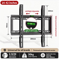 TV Bracket Adjustable TILT 14 -80 Inch Universal Tv Wall Mount Bracket Braket Gantung Dinding Breket