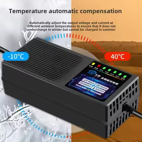 Durable Automatic Power Failure Electric Vehicle Charger 48V 60V 72V 12Ah 20Ah Pulse Repair Battery 