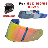 Helmet Visor For HJC I90/I91 HJ-33 Helmet Visor Face Motorcycle Helmets Shield Lens Anti U