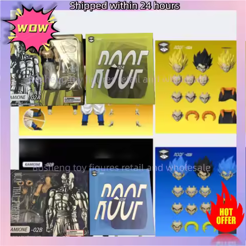 Tonsenarttoys Kamione 02B 02A Dragon Ball Z Shf Super Saiyan Blue SSJ Vegeta Gogeta Son Goku Anime A
