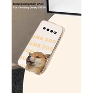 Samsung Galaxy S10 5G An animal with personality case for Samsung Galaxy S10 4G S10e S10+ S9+ S8+ S7 Transparent fall-proof phone case