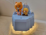 Kakao Friends Ryan&春植 冰山 加濕器 夜燈 蒸氣 燈 香薰機