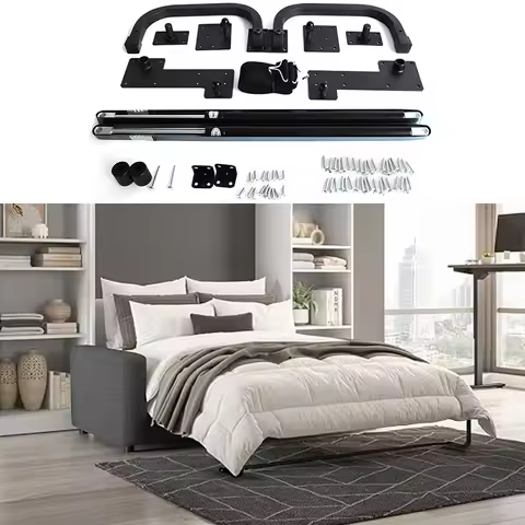 Modern Style Accessories Mechanism Mounted Multifunction Horizontal Bedroom Furniture Folding Wall M