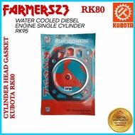 ✧ ✢ ◴ CYLINDER HEAD GASKET KUBOTA RK80, RK95