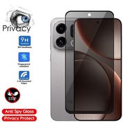 2Pcs Privacy Screen Protector Tempered Glass For Oppo Find X9 X 9 9X Pro X9Pro FindX9 Pro FindX9Pro 