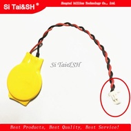 5pcs/lot Notebook BIOS CMOS battery laptop battery CR2032 2P motherboard battery with wire 3V