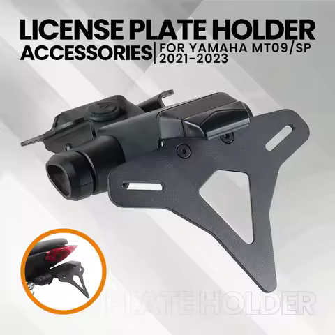 Motorcycle License Plate Holder For YAMAHA MT09 MT-09 MT09 SP 2021-2023 Tail Eliminator Modified Ste