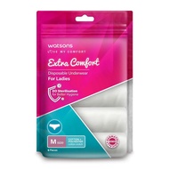 WATSONS extra comfort disposable underwear tc ladies M