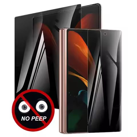 Anti-Spy Peeping For Samsung Galaxy Z Fold 2 3 4 5 Privacy Hydrogel Film Soft External Inner Screen 