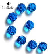 Crystal Beads Loose Beads 4-10MM Earth Beads Pineapple Beads Round 32 Sides diy Handmade Beads Imita