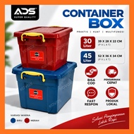 CB 30 Liter and 45 Liter Multipurpose Storage Container Box, Best-Selling Plastic Box