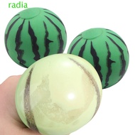 RADIANTZAP Watermelon Squeeze Ball, Sensory Toys Fidget Watermelon Toy Trick, Red Vent Ball Artifici